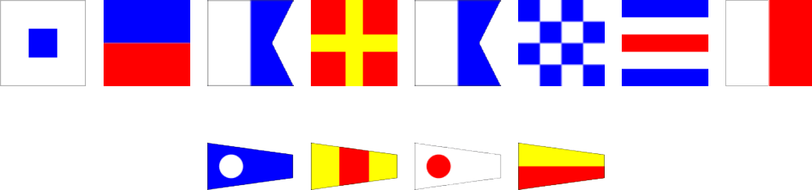 Sea Ranch Naval Flags